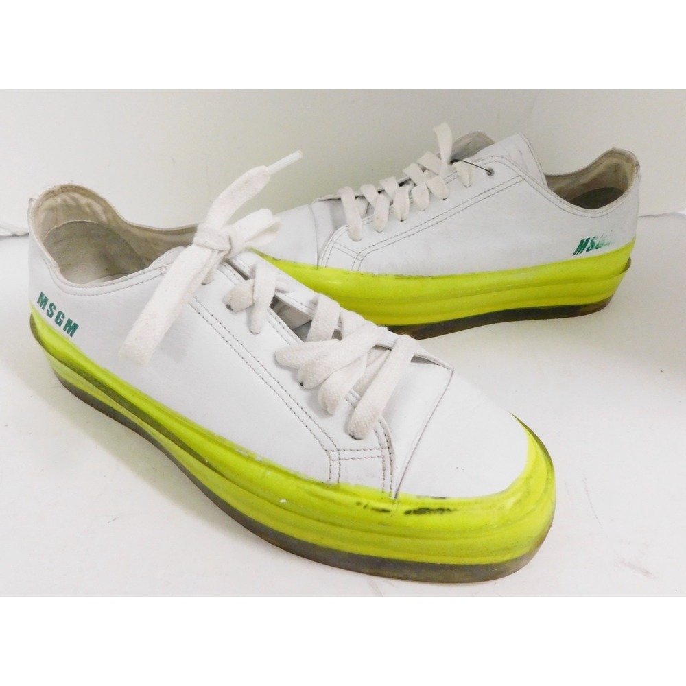 MSGM RBRSL Rubber Soul Edition Fluo Floating Sneakers Shoes Trainers 39 US 6